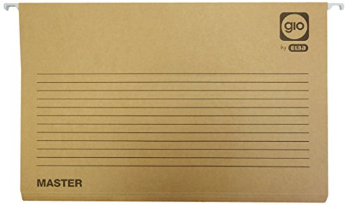 Elba Master 400047715 Box of 25 Suspension Files for Drawers, Fº
