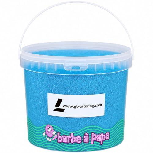Sucre pour barbe à papa goût vanille - 5 kg - Fabriqué en France