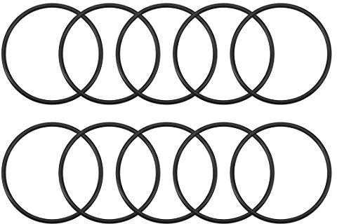 sourcing map 10 Stück O Ring 65,8mm x 72mm x 3,1mm Dichtung Metrische Nitrilkautschuk Dichtungsringe Dichtungen für Sahnespender Poolpumpe Schnellkupplung Umfülladapter