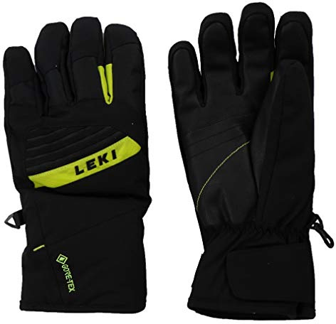 LEKI Unisex Backpacks, schwarz-Lime, 8