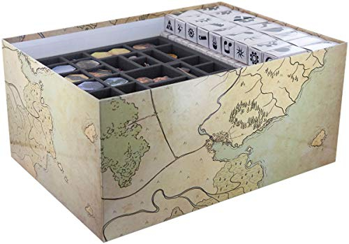 Feldherr Schaumstoff-Set kompatibel mit Gloomhaven - Brettspielbox