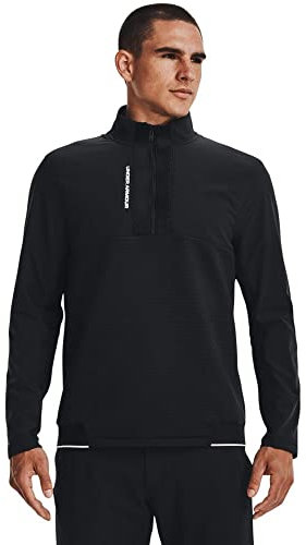Under Armour Herren Storm Daytona Half Zip, (001) schwarz/schwarz/reflektierend, Small