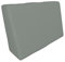 POKAR Palettenkissen Wasserabweisend Palettenauflagen mit abnehmbarem Bezug Palettenauflage Palettenmöbel Palettensofa, Seitenkissen 60x40, Grau