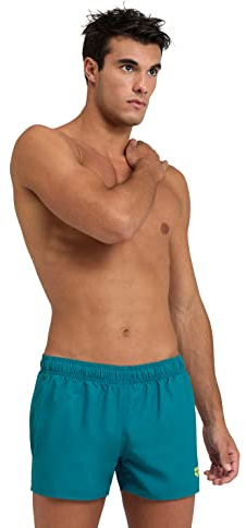 Arena Fundamentals X-Short R Herren Badeshorts für Strand und Pool, Herren Badehose aus weichem, recyceltem, schnell trocknendem Material, X-Shorts mit Innenslip aus Netzstoff