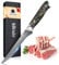 Damascus Filleting Knife - Boning Knife I Extra Sharp 14.5 cm Kitchen Knives Made of 67 Layers of VG-10 Damascus Steel, with Black and Gold Resin Handle,Gift Box