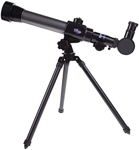 20X 30X 40X Refraktor Astronomisches Teleskop für Kinder Mikroskop Combo mit Stativunterstützung Großobjektivlinse für Astronomische Beobachtung