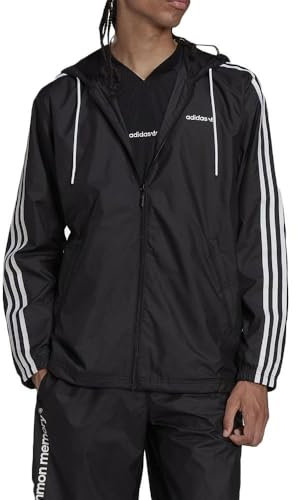 adidas Veste Coupe-vent Noir Homme Trefoil C Wb Noir XS