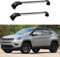 KIPPOT 2 Stück Auto Querträger-Dachträger, Für Jeep Compass 2017-2024 Dachgepäckablage Schienen Querstangen Auto Zubehör,B