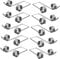 GREENADSCAPE 6Pcs Stainless Steel Torsional Springs for Trash Can Lid, Replacement Wire Springs, Essential Trash Bin Accessories