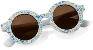 Little Dutch Sonnenbrille Kindersonnenbrille Kinder rund blau - Ocean Dreams