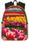 YHBLYKXP Leichter Seesack mit buntem Tulpenmuster, für Reisen, Wandern, Tagesrucksack, bequemer Rucksack, Sporttasche, Schwarz, Einheitsgröße, Schwarz , One size