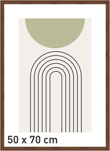 accent by nielsen Holz Bilderrahmen Velino, 50 x 70 cm, Dunkelbraun