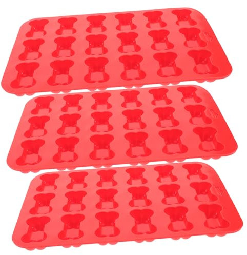 Cabilock 3piezas Moldes De Silicona Para Dulces Forma De Para Cupcakes Pasteles y Manualidades De Repostería Familiar