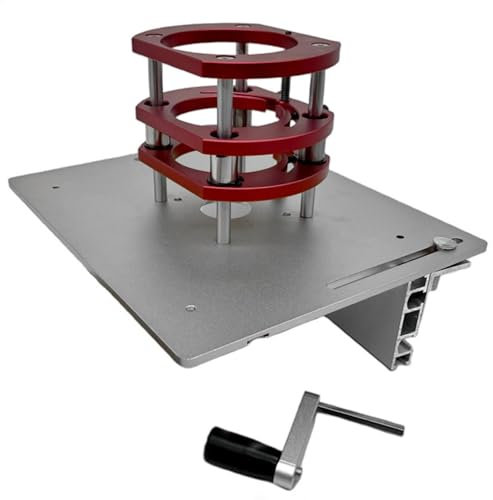 Ancsttu Router Lift For Woodworking,Wood Router Lift Kit - Clear Scale Woodworking Tools Practical Engraving Tools For Engines And Small Trimming Machines