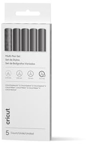 Cricut Multi Pen Set, Black (5 ct)