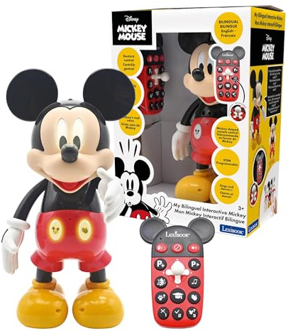Lexibook, Mickey Robot Éducatif, MCH01i1LXB