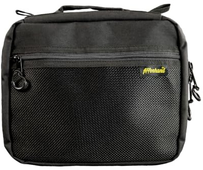 Affenhand Ausrüstungstasche – Strapazierfähige Trainingstasche aus Nylon mit Trockenfach, Netzfächern, YKK-Reißverschluss, großer Klettfläche und Tragegriff – Ordnung für Grips, Springseile & Zubehör