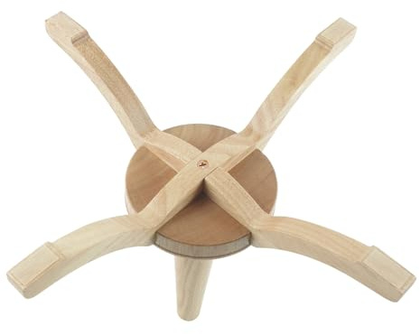 Espositore per sassofono soprano con cuscinetto in silicone antiscivolo per riporre strumenti in modo sicuro e professionale, elegante espositore in legno per sassofono soprano e tromba