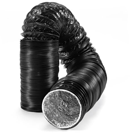 STERR Manguera flexible reforzada para conductos de ventilación 80 mm x 6 m - Mangueras para conductos de calefacción y refrigeración - Ventilación y Aire Acondicionado - CFD080_6