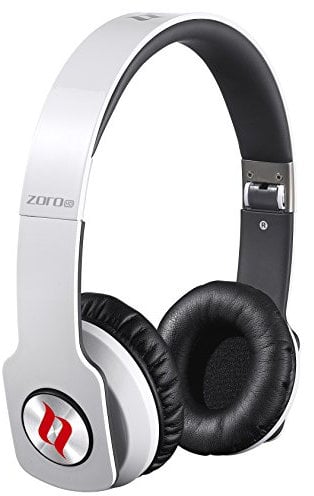 Headphone Noontec Zoro cuffie HD On-Ear bianco