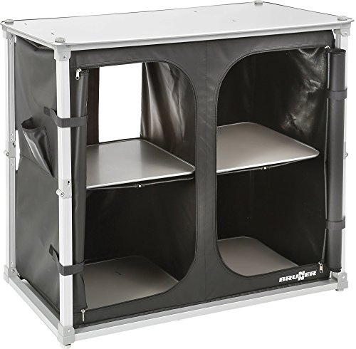 BRUNNER Campingartikel Koch-Box Azabache Daily CT, PVC-Blatt (grau)