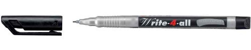 Stabilo Write-4-All Permanent Marker Pen Medium Black