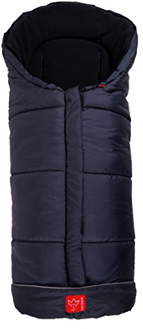 Kaiser 6570822 - Fußsack Iglu Thermo Fleece, Fb. Marine (Marine)
