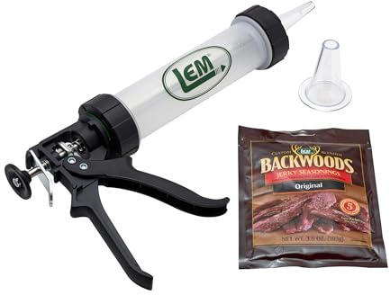 LEM Products Jerky Gun and Backwoods Seasoning