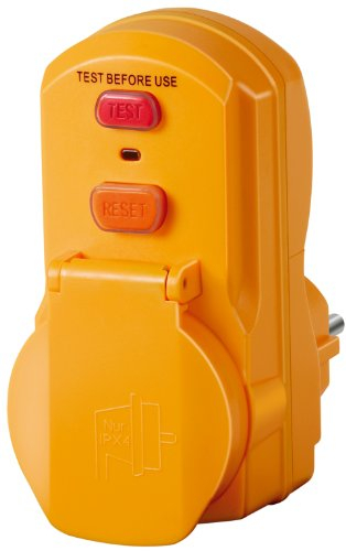 Best Price Square RCD Adaptor, IP54 1290630 by BRENNENSTUHL