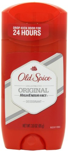 Old Spice High Endurance Original Scent Men's Deodorant 3 Oz (Pack of 4) by Old Spice