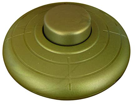 Tibelec 542030 Interruttore a pedale Oro
