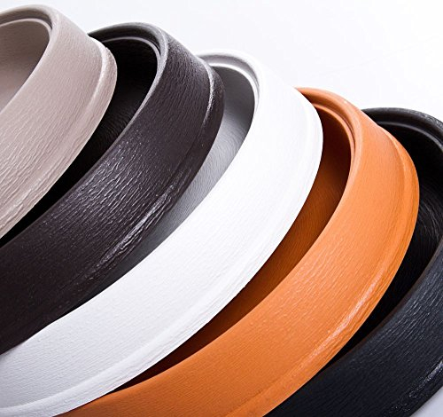 Untersetzer für Blumentopf Blumenkübel Blumenuntersetzer rund 510mm 5 Farben (Anthrazit) von rg-vertrieb