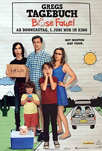 Gregs Tagebuch - Böse Falle! - Teaser - Filmposter 37x53cm gerollt