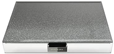 Stackers Graphite Glitter Glass Classic Jewellery Box Lid
