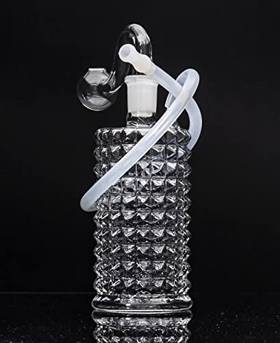 PINGZHI Glaspfeife Mini Bong Crackpfeife Dab Rig öLpfeife Glass Pipe Bong Klein Kleine Bong öL Bong Gras Pfeife öL Pfeife Glass Oil Pipe
