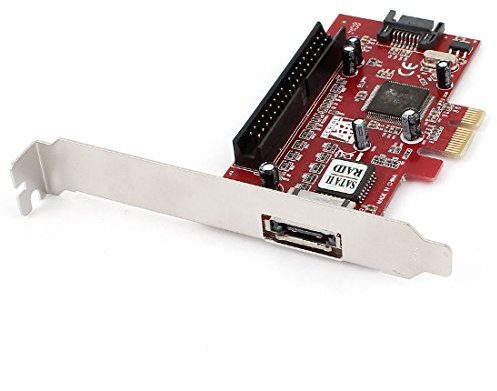 Ruilogod PCI-E Express 1 IDE ESATA SATA Controller-Erweiterungskartenadapter