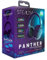 STEALTH PANTHER Black - Over Ear Gaming Headset PS4/PS5, XBOX, Switch, PC with Flexible Mic, 3.5mm Jack, 1.5m Cable, Lightweight, Comfortable and Durable