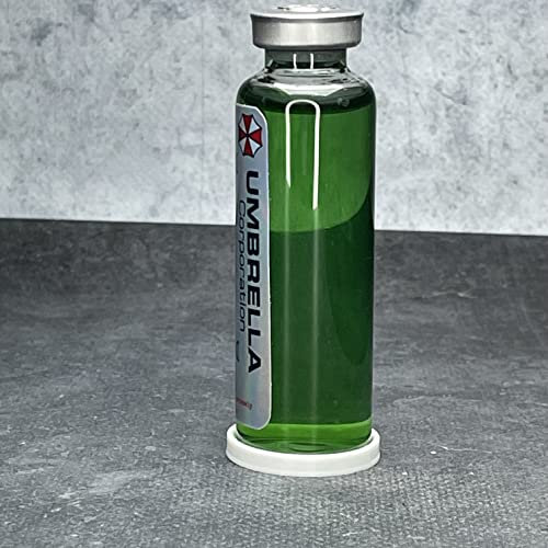 ELACE - Frasco de virus Progenitor (00 virus) para Cosplay – Uso Fan Art Cosplay – Ideal para colección, altura de 85 x 25 mm, virus tipo A)