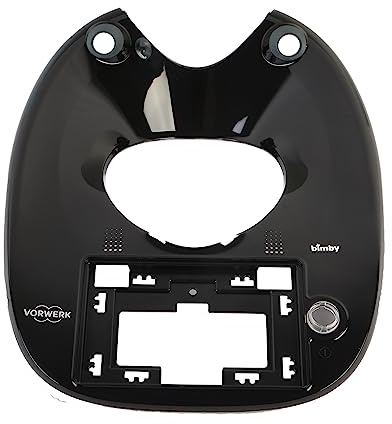 Original Gehäuse für Vorwerk Thermomix TM6 und Bimby. Farbe: Schwarz - Blende, Frontblende, Designblende, Gehäuseoberteil - Made in Germany