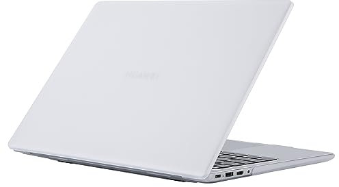Se7enline Compatible with 2023 Huawei Matebook D 14 Case Matte Frosted Plastic Hard Shell Laptop Case Cover for Huawei Matebook 14 inch, Frosted Transparent