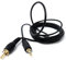 DRUT 2m 3.5mm Mono Jack Plug To RCA Phono Single Plug Lead Cable 6.5ft (Black Gold)