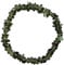 LKBEADS Natural Natural moldavite 8mm nugget 7-8mm 7inch Semi-Precious Gemstones Beaded Bracelets for Men Women Healing Crystal Stretch Beaded Bracelet Unisex