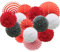 Party Dekorationen Tissue Pom Poms (Valentinstag)