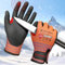 Schwer Winter Arbeitshandschuhe für herren und damen, LEVEL A9/F schnittfeste Handschuhe für extremen Schutz, Gefrierhandschuhe mit Super Grip, Touchscreen, thermisch isoliert, PFAS frei (1 Paar,XXL)