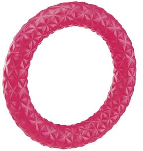Ferplast Hunde Spielzeug Pull MAX 03, Hundetraining Ring zum Kauen, zum Laufen, Springen, Schießen, Ungiftig, Schwimmend, Hundespielzeug für kleine Hunde.