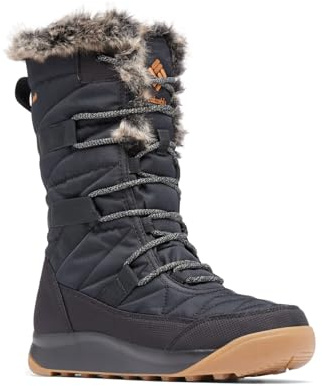 Columbia Bottes Minx IV, conception imperméable, intérieur réfléchissant, amorti de qualité supérieure, adhérence exceptionnelle, matelassage contemporain, doublure en fausse fourrure - Femmes