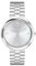 Calvin Klein Zwei-Zeiger-Quarzwerk-Uhr für Damen Kollektion Twisted Bezel mit Silbernes Edelstahlarmband - 25100093