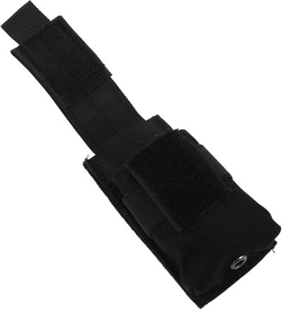 WHAMVOX Compact Small Flashlight Holder Pouch Portable Canvas Belt Bag Protective Torch Storage Case Multifunctional Tool Accessory for Outdoor Camping Hiking