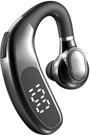 Open Ear Kopfhörer Bluetooth Kabellos Headphones Headset Handy Telefon mit Mikrofon Wireless Single Earbud Einzeln Sportkopfhörer Bluetooth Freisprecheinrichtung Ohr Schnurlose Ohrhörer mit Ohrbügel