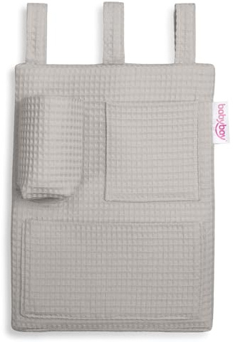 babybay Utensilo für alle Modelle Waffelpiqué, weißgrau